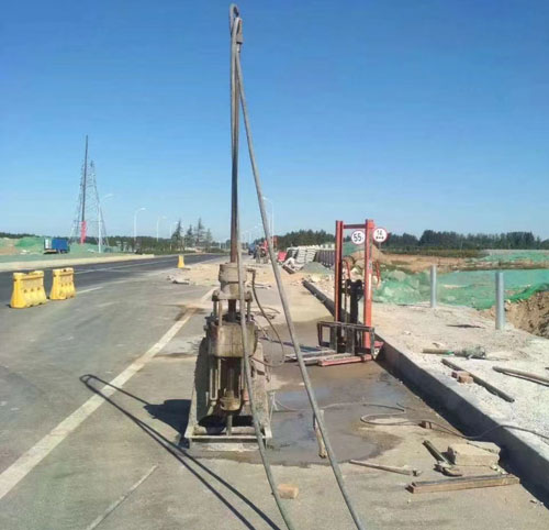 邢台公路高聚物注浆加固